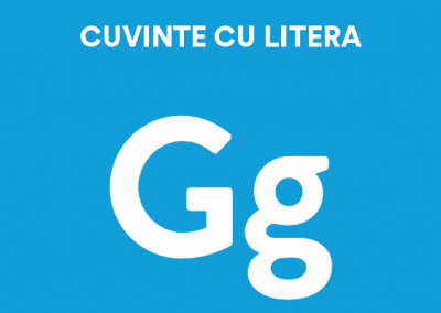 Cuvinte cu litera G