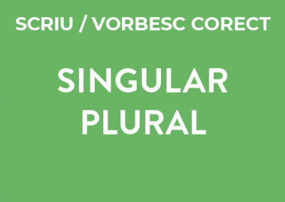 Singular Plural